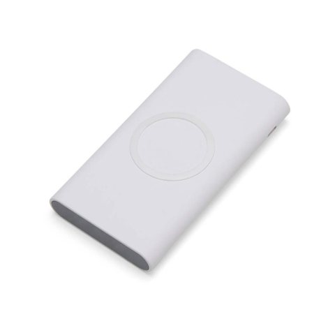 Power Bank 8000mAh com Carregamento via Indução ou via Cabo